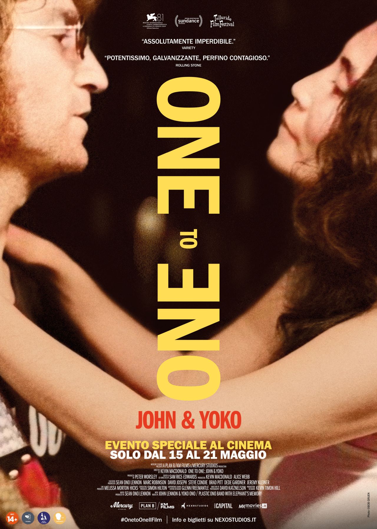 ONE ONE da Dailyshowmagazine.com one to one john amp yoko arriva al cinema – il docufilm evento sulla rivoluzione artistica di lennon e ono