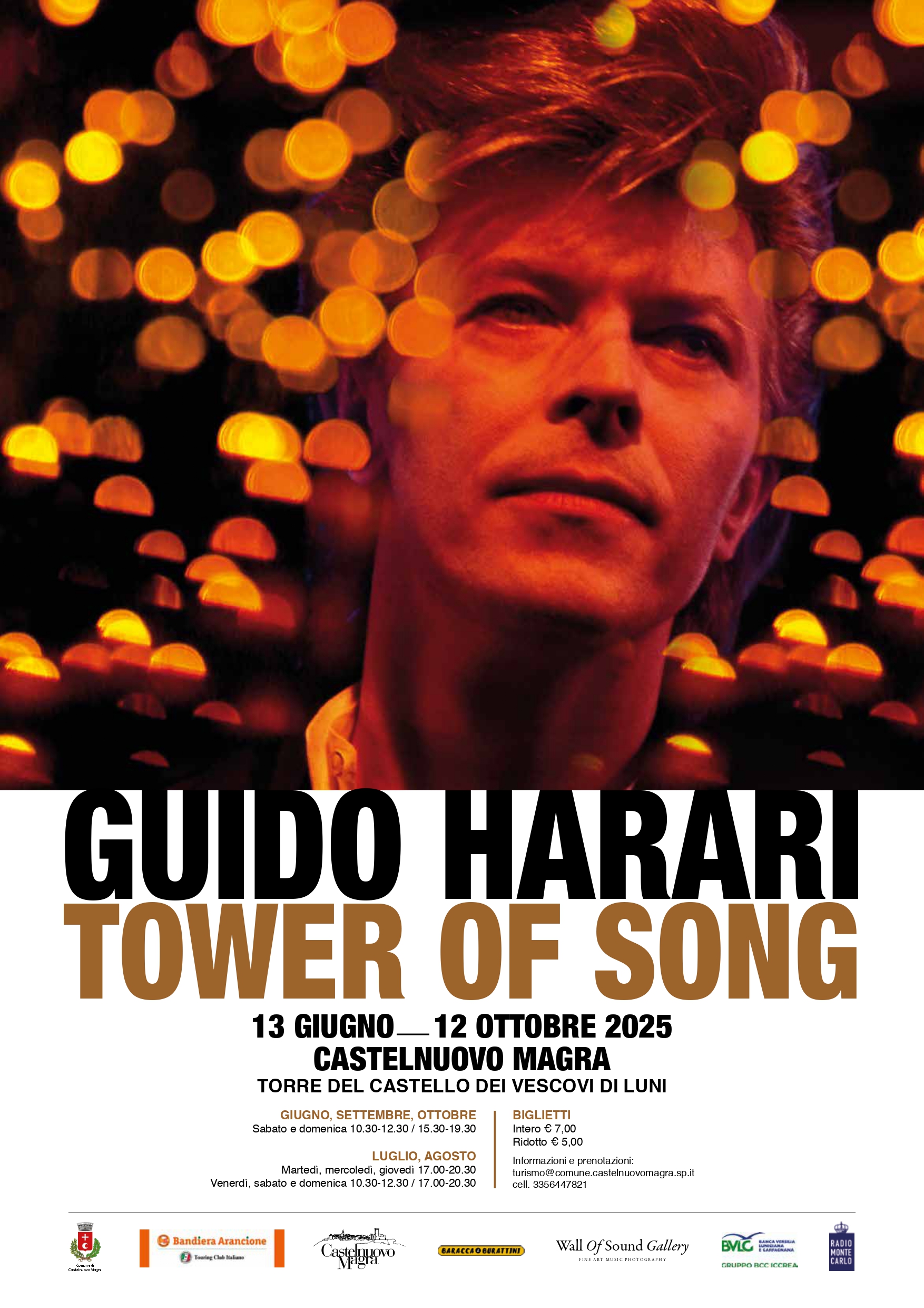 Guido Harari. Tower of Song: la grande fotografia musicale in mostra a Castelnuovo Magra