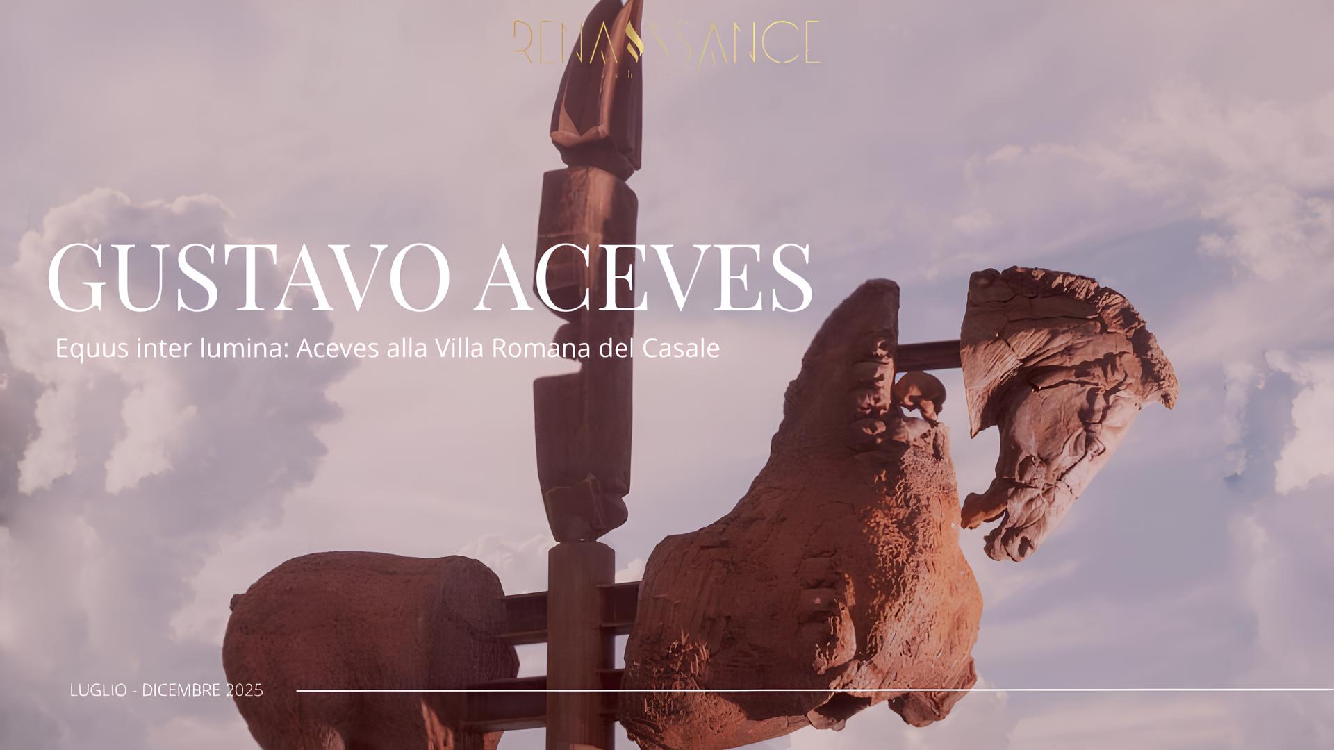 “Equus Inter Lumina”: dal 11 luglio la grande mostra di Gustavo Aceves alla Villa Romana del Casale di Piazza Armerina