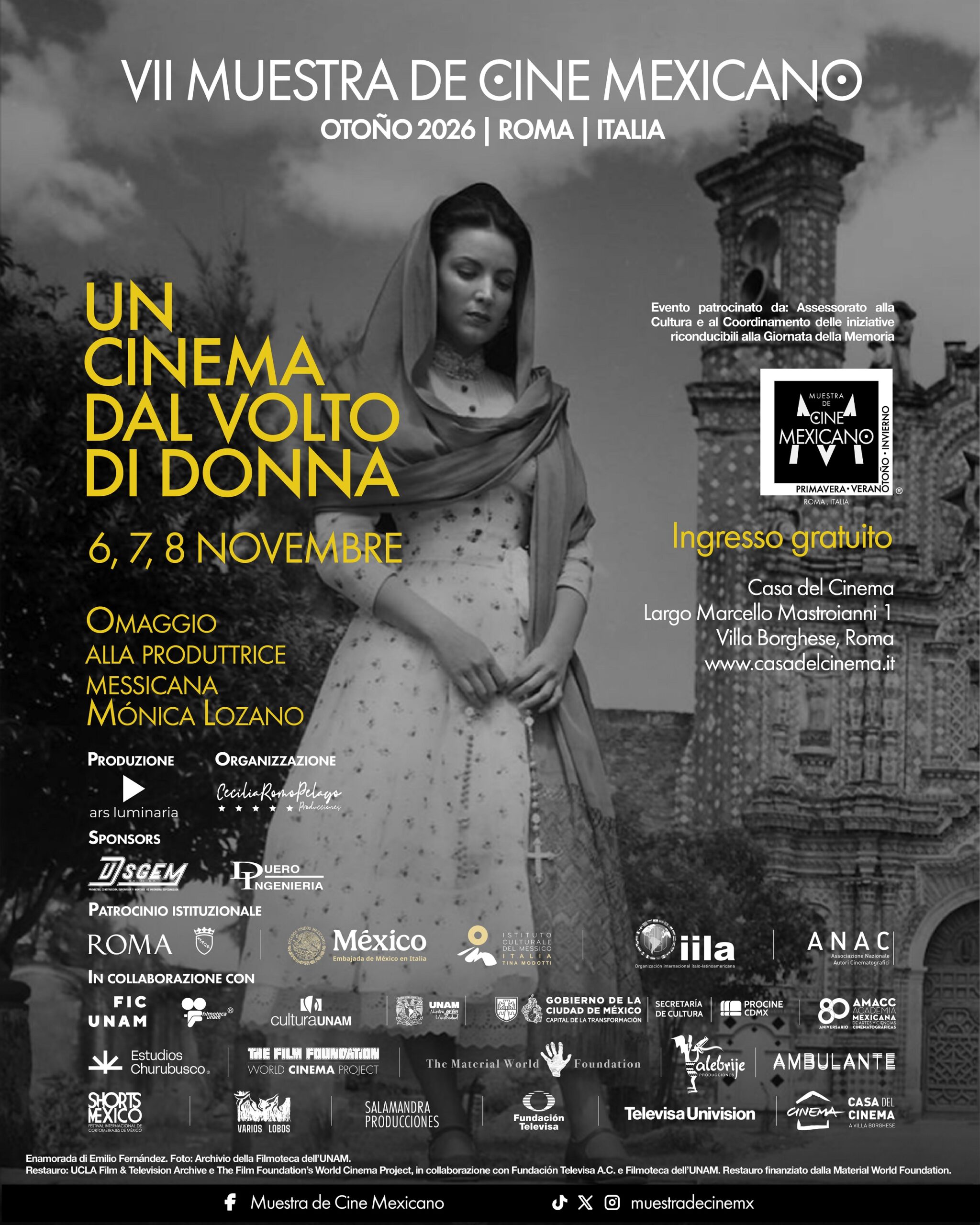 muestra de cine mexicano oto241o 2026 tre giorni di cinema a roma tra grandi ospiti e storie al femminile da Dailyshowmagazine.com muestra de cine mexicano oto241o 2026 tre giorni di cinema a roma tra grandi ospiti e storie al femminile